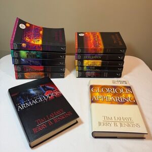 Left Behind Series Books 1-12 Tim LaHaye Jerry Jenkins Hardcover Paperback